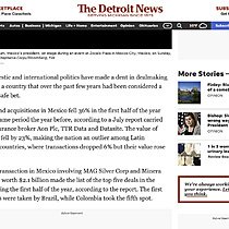 M&A dries up in Mexico as politics get in the way of dealmaking